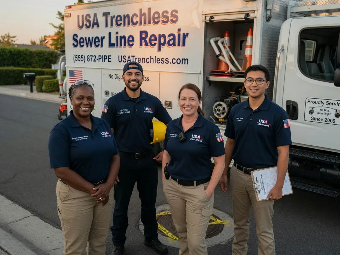Sewer Line Repair company in De Land, IL